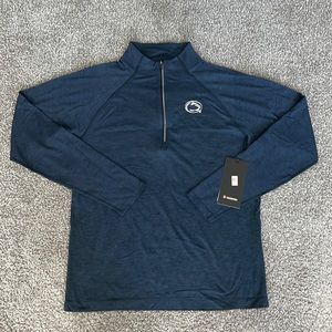 Men’s Lululemon Metal Vent Tech 1/2 Zip 2.0 - Penn State Licensed -Navy (Size L)